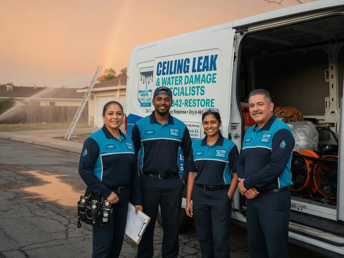 Ceiling Leak Cleanup company in Sanbornville, NH